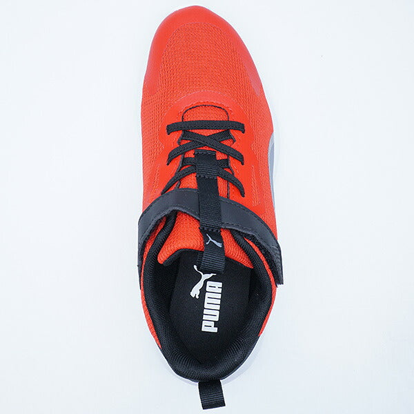 スピードモンスターV5プーマPUMA313960-06プーマレッドジュニアランニングシューズ
