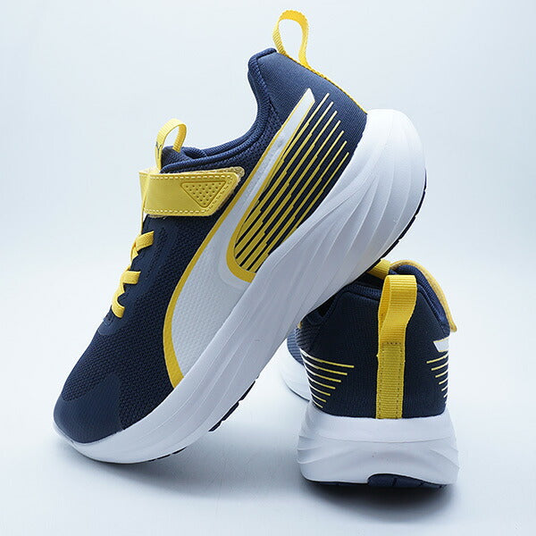 スピードモンスターV5プーマPUMA313960-07プーマネイビージュニアランニングシューズ