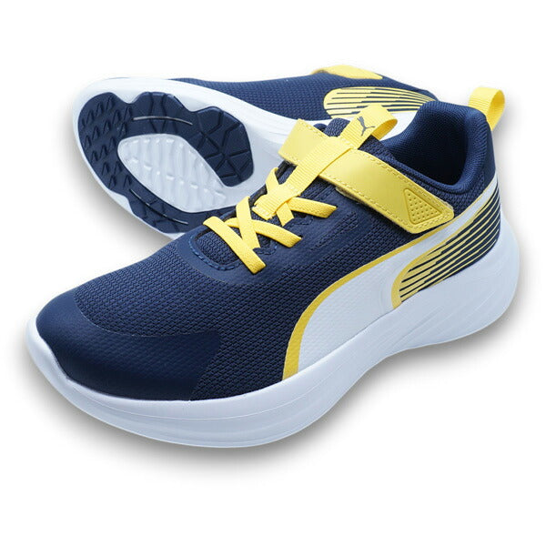 スピードモンスターV5プーマPUMA313960-07プーマネイビージュニアランニングシューズ