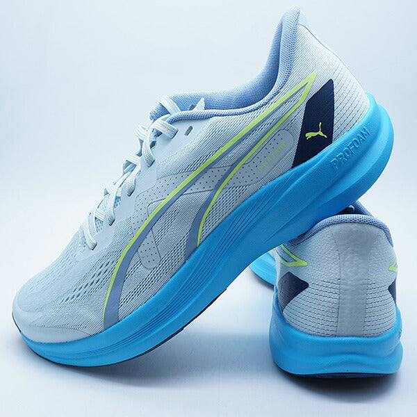 リディームプロレーサー2ワイドプーマPUMA314330-04アクアブルーランニングシューズ