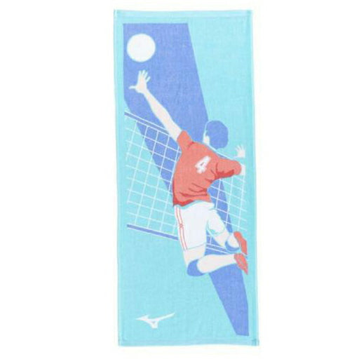 ミズノmizuno今治製タオルバレーデザインフェイスタオル箱入り32JYC12300