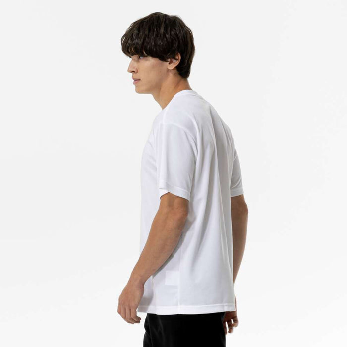 【ショップ限定エントリーでさらに+9倍】【ネコポス送料無料】MIZUNOミズノナビドライメンズTシャツ半袖丸首ワンポイントワンポイントTシャツ32MAC190