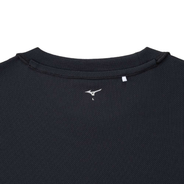 【ショップ限定エントリーでさらに+9倍】【ネコポス送料無料】MIZUNOミズノナビドライメンズTシャツ半袖丸首ワンポイントワンポイントTシャツ32MAC190