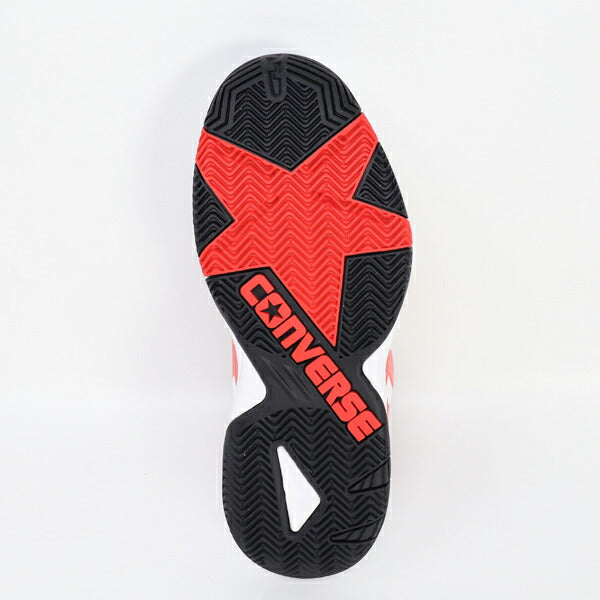 コンバースCONVERSEジュニアバスケットボールシューズバスケミニバスヴィックスターMIDバッシュバスケットホワイト子供33500480