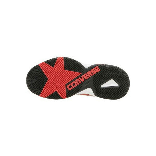 コンバースCONVERSEジュニアバスケットボールシューズバスケミニバスヴィックスターMIDバッシュバスケットホワイト子供33500480