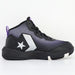 コンバースCONVERSEジュニアバスケットボールシューズバスケミニバスヴィックスターMIDバッシュバスケットホワイトブラック33500481