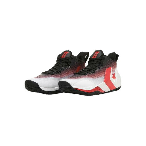 コンバースCONVERSEメンズバスケットボールシューズアンアベリージMIDバッシュバスケットホワイト33500490