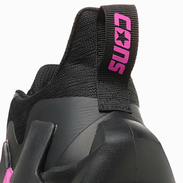 コンバースCONVERSEメンズバスケットボールシューズアンアベレージミッドブラックピンクバッシュ33500571