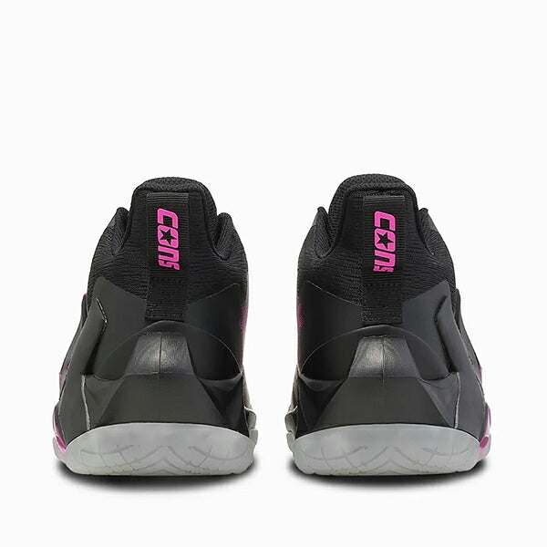コンバースCONVERSEメンズバスケットボールシューズアンアベレージミッドブラックピンクバッシュ33500571