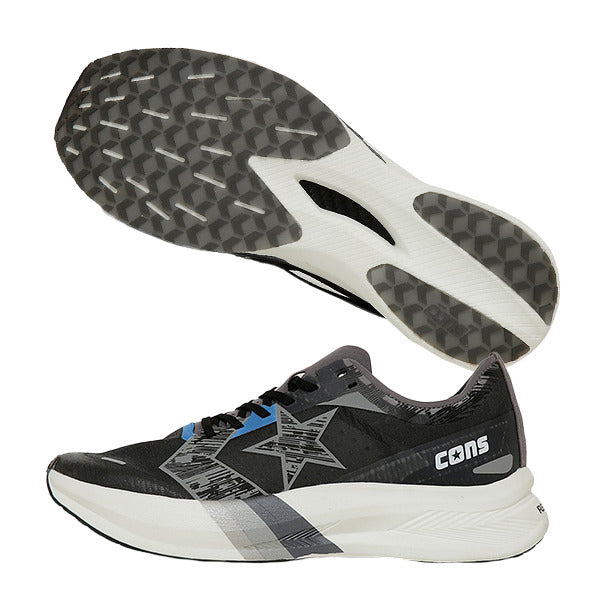 コンバースCONVERSEランニングシューズメンズレディース大人CONSRUNREVOLVEコンズランリボルヴ3itsuka三津家貴也ブラック336000