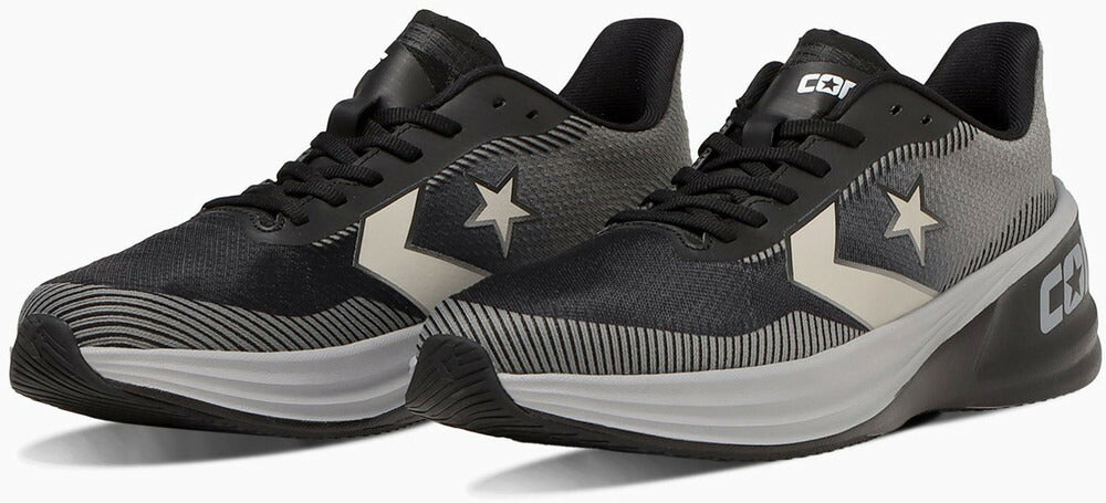 CONVERSEコンバースランニングシューズユニセックスCONSRUNSLASHランスラッシュBLACK/GRAY34201901