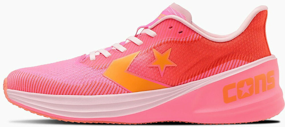 CONVERSEコンバースランニングシューズユニセックスCONSRUNSLASHランスラッシュPINK/ORANGE34201903-PNK