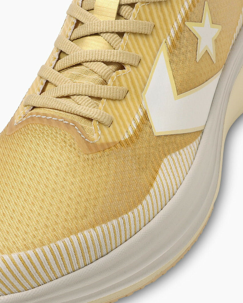CONVERSEコンバースランニングシューズユニセックスCONSRUNSLASHランスラッシュGOLD/WHITE34201904-GLD