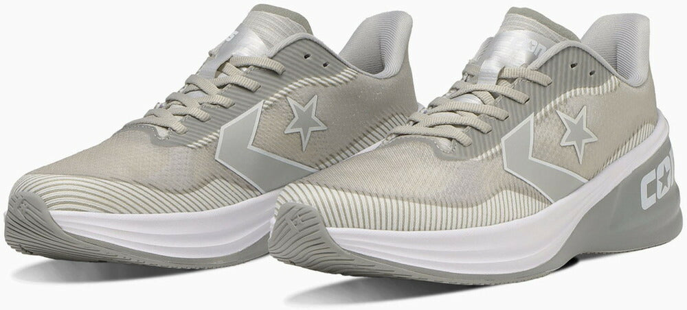 CONVERSEコンバースランニングシューズユニセックスCONSRUNSLASHランスラッシュSILVER/GRAY34201905-SVR
