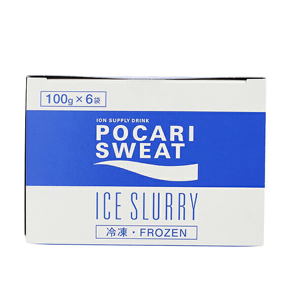 ポカリスエットアイススラリー100gx6袋セット1箱熱中症対策プレクーリング34911X6