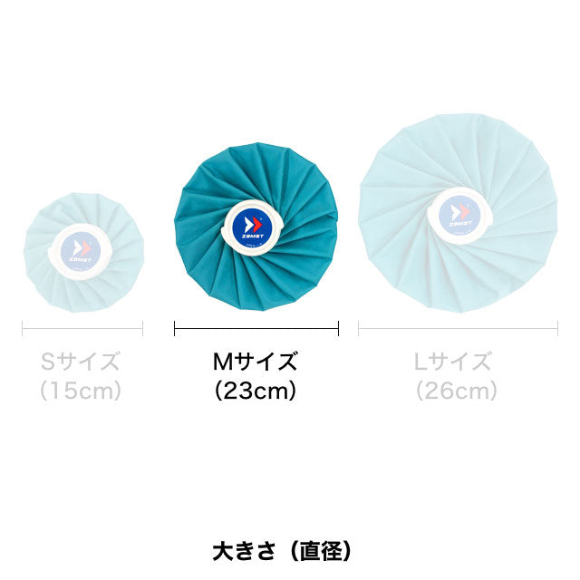 ザムストzamstアイスバッグ氷のうMサイズ378102サッカーフットサルスポーツアイシングバッグ氷嚢
