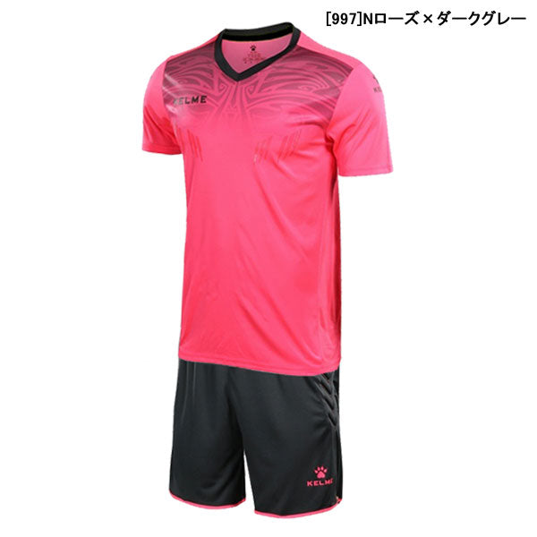【ショップ限定エントリーでさらに+9倍】ケルメKELMEGKスーツゴールキーパーユニフォーム上下セット3871014サッカーフットサル半袖シャツショートパンツ