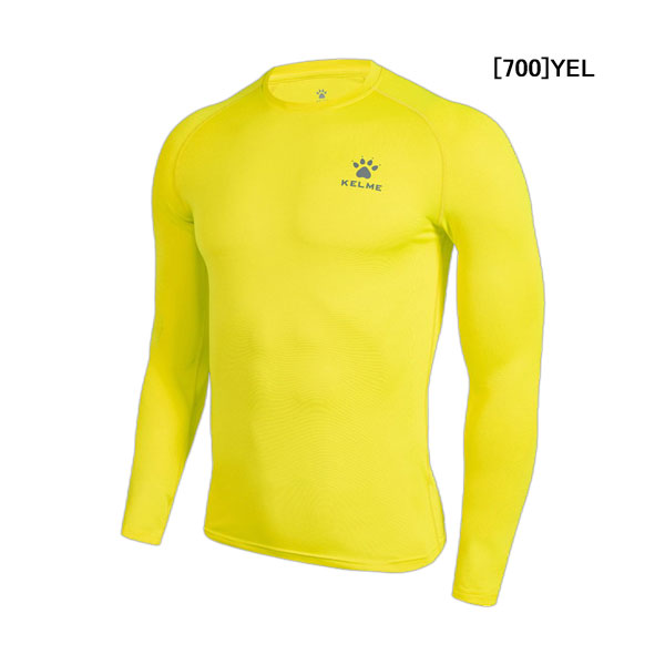 【ショップ限定エントリーでさらに+9倍】【ネコポス送料無料】ケルメKELME丸首ロングインナーシャツ3891113サッカーフットサルロングスリーブシャツアンダーシャツメンズ