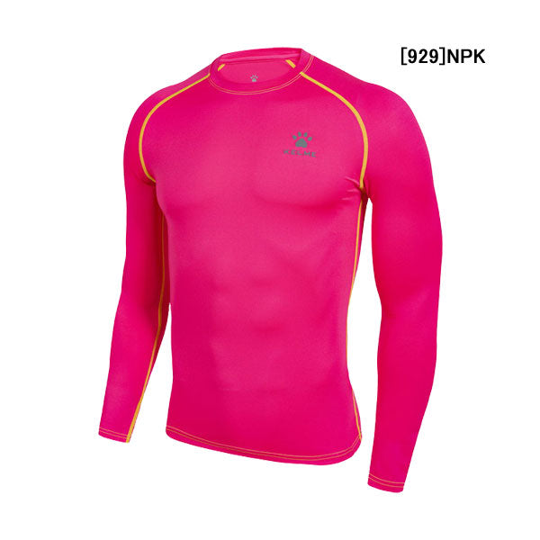 【ショップ限定エントリーでさらに+9倍】【ネコポス送料無料】ケルメKELME丸首ロングインナーシャツ3891113サッカーフットサルロングスリーブシャツアンダーシャツメンズ