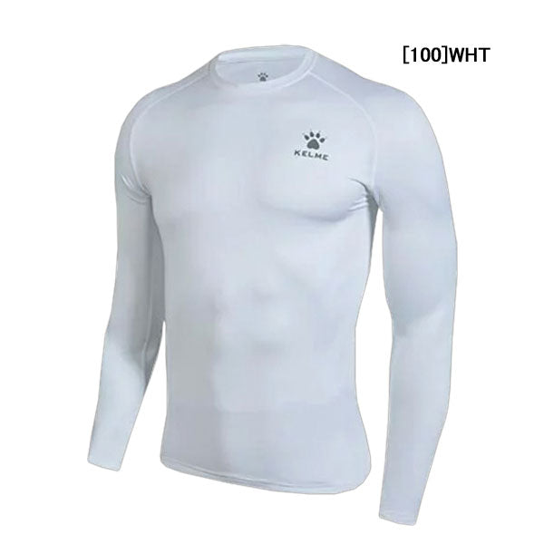 【ショップ限定エントリーでさらに+9倍】【ネコポス送料無料】ケルメKELME丸首ロングインナーシャツ3891113サッカーフットサルロングスリーブシャツアンダーシャツメンズ