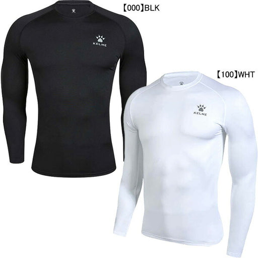 【ショップ限定エントリーでさらに+9倍】【ネコポス送料無料】ケルメKELMEジュニア裏起毛インナーシャツ長袖3893112サッカーフットサル防寒練習着子供用