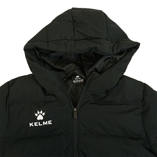 ケルメKELMEジュニア中綿フーデッドパデッドジャケット3893417サッカーフットサル防寒ジップフード子供用