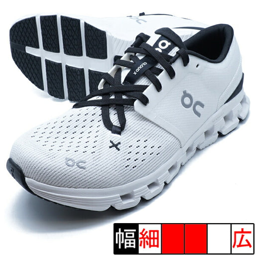 クラウドエックス4オンOn3ME30040791-IVOBLKIvory×Blackランニングシューズ