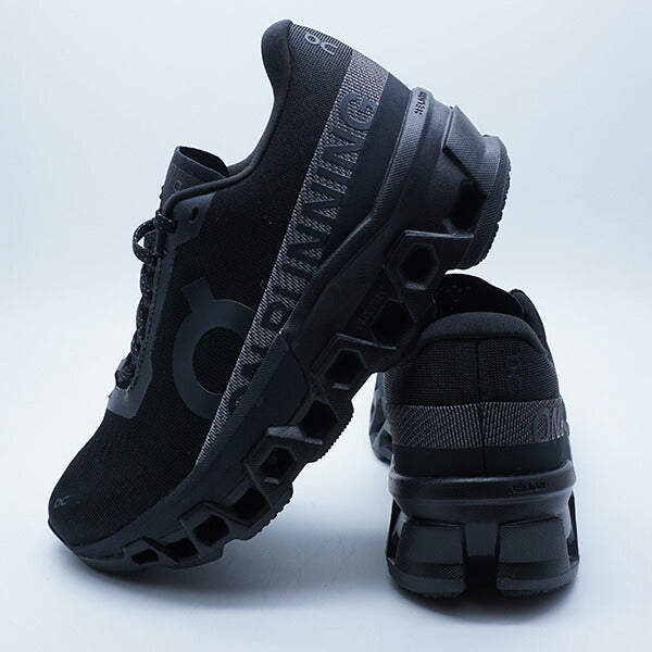 クラウドモンスター2オンOn3WE10110106ブラックレディースランニングシューズ