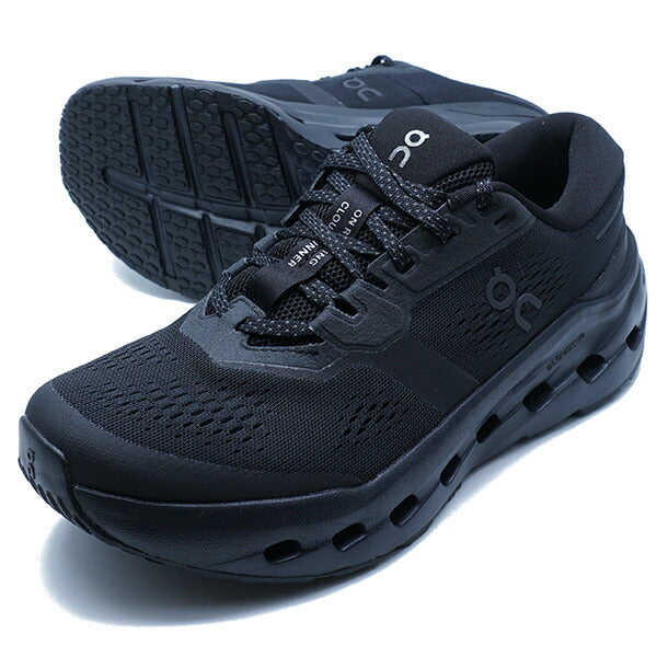 Cloudrunner3オンOn3WG10051043ブラックレディースランニングシューズ