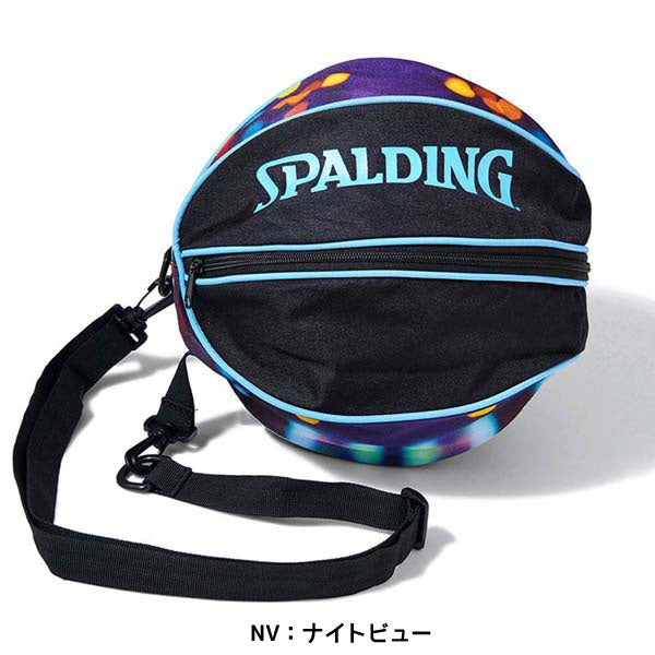 スポルディングSPALDINGバスケットボールボールバッグボールケースグラフィティオレンジ49001