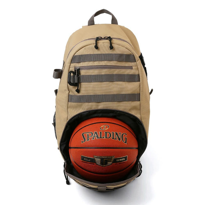 スポルディングSPALDINGバスケットボール用バックパック大人ハーフデイコマンダー35L大容量モールストラップボール収納50015SK