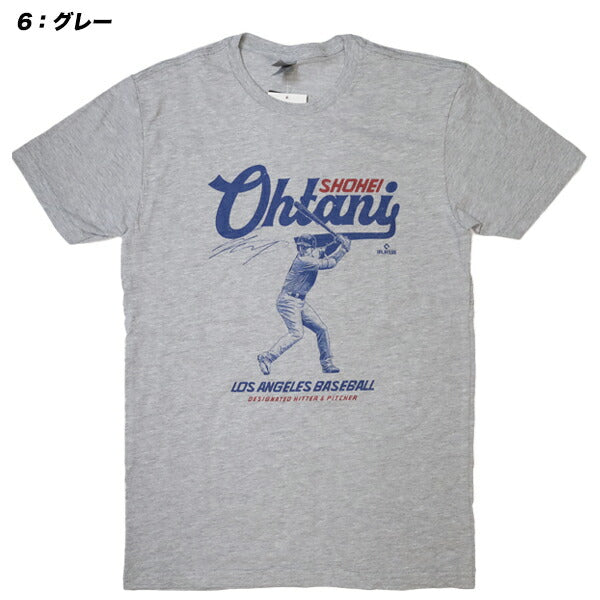 【ショップ限定エントリーでさらに+9倍】大谷翔平選手500LEVELTシャツ半袖Tシャツドジャース