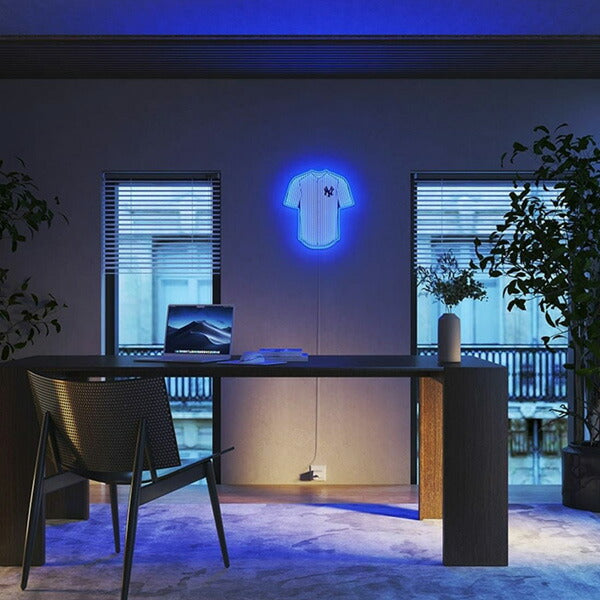 【ショップ限定エントリーでさらに+9倍】イエローポップYellowpop部屋用ライト装飾用ネオンサイン5060813395743NYヤンキース