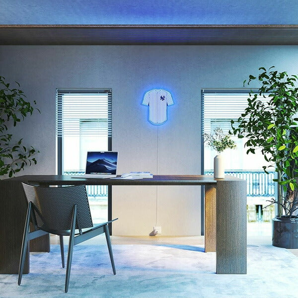 【ショップ限定エントリーでさらに+9倍】イエローポップYellowpop部屋用ライト装飾用ネオンサイン5060813395743NYヤンキース