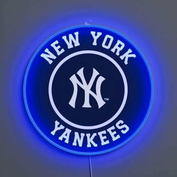 【ショップ限定エントリーでさらに+9倍】イエローポップYellowpop部屋用ライト装飾用ネオンサイン5060813395750メジャーリーグヤンキース