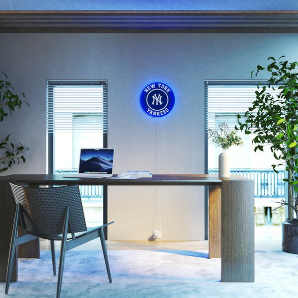 【ショップ限定エントリーでさらに+9倍】イエローポップYellowpop部屋用ライト装飾用ネオンサイン5060813395750メジャーリーグヤンキース