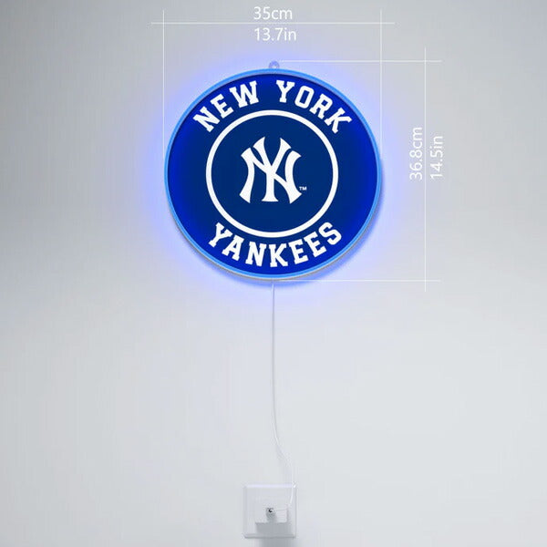 【ショップ限定エントリーでさらに+9倍】イエローポップYellowpop部屋用ライト装飾用ネオンサイン5060813395750メジャーリーグヤンキース