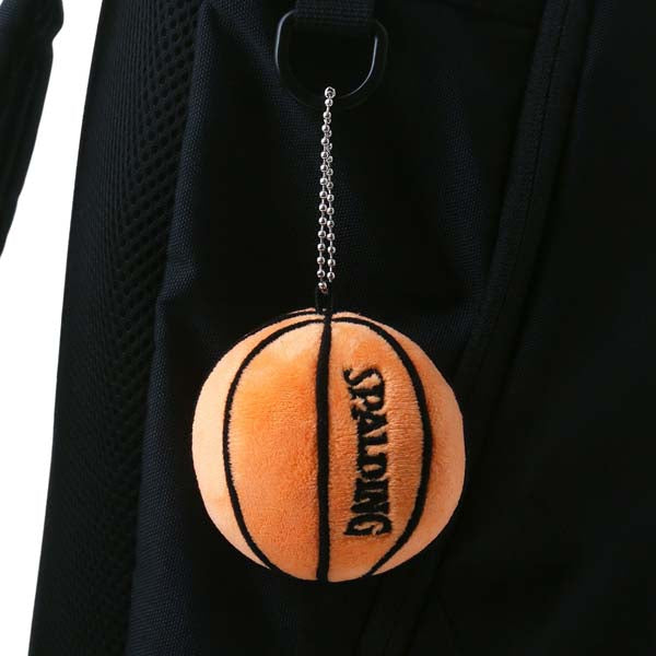 【ショップ限定エントリーでさらに+9倍】スポルディングSPALDINGキーチェーンプラッシュバスケットボールボールクッション51-003