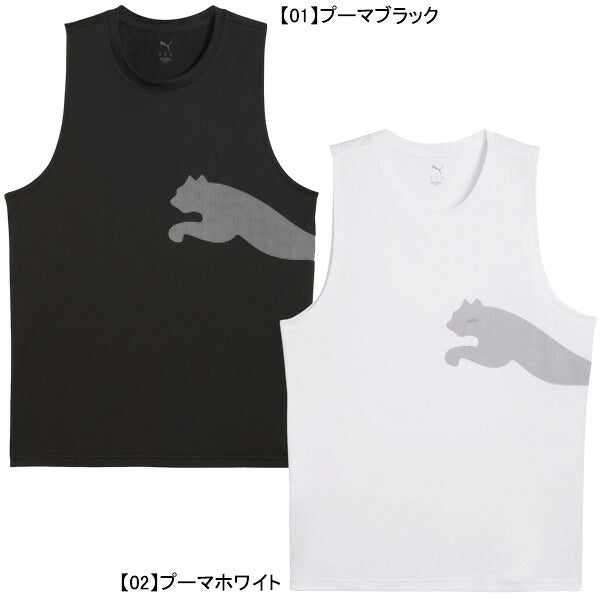 【ネコポス対応可】プーマPUMAMTADBIGLOGOタンク528175ランニング陸上タンクトップノースリーブワークアウトメンズ