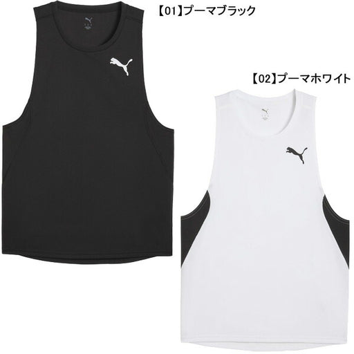 【ネコポス対応可】プーマPUMAMCROSSTHELINEシングレット528190ランニング陸上ノースリーブランシャツメンズ