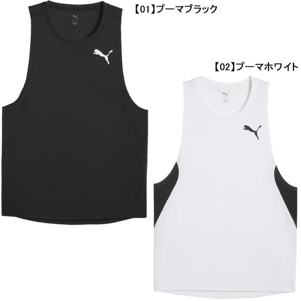 【ネコポス対応可】プーマPUMAMCROSSTHELINEシングレット528190ランニング陸上ノースリーブランシャツメンズ