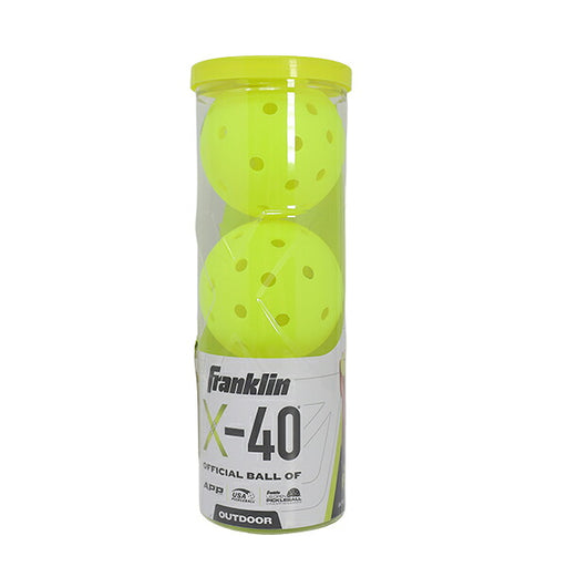 フランクリンFranklinピックルボール3個セット屋外用X-40USAPA公認52821