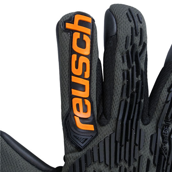 【ショップ限定エントリーでさらに+9倍】ロイシュreuschアトラクトフリーゲルシルバー5360035-5555サッカーキーパーグローブGKグローブゴールキーパーブラック黒