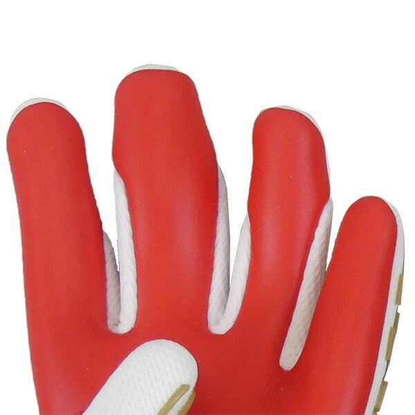 【ショップ限定エントリーでさらに+9倍】ロイシュreuschアトラクトフリーゲルシルバーＪＲ5362235-1011サッカーキーパーグローブGKグローブゴールキーパーホワイトゴールド子供用