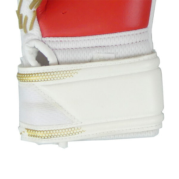 【ショップ限定エントリーでさらに+9倍】ロイシュreuschアトラクトフリーゲルシルバーＪＲ5362235-1011サッカーキーパーグローブGKグローブゴールキーパーホワイトゴールド子供用