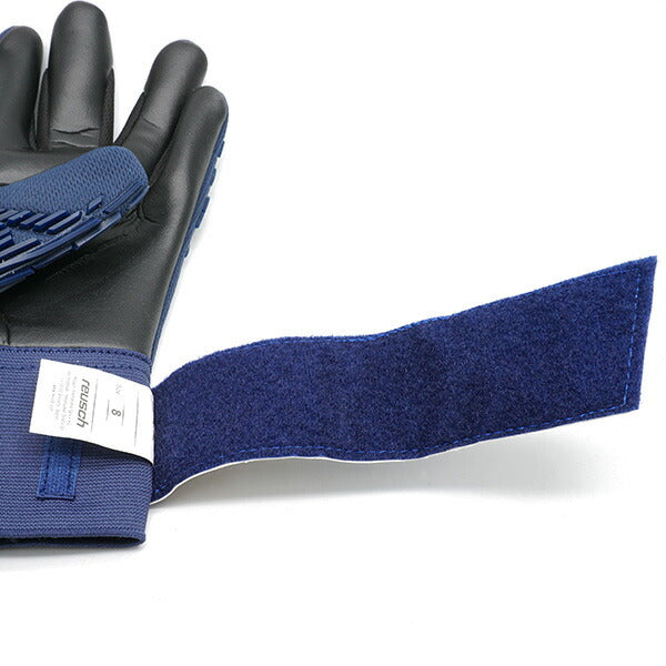 ロイシュreuschアトラクトフリーゲルシルバー5460235-4411サッカーGKグローブプレミアムブルー