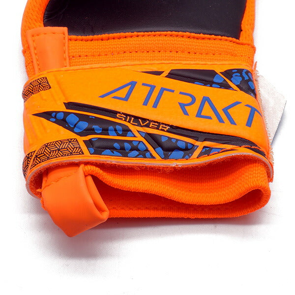 ロイシュreuschアトラクトシルバーNC5460255-2211サッカーGKグローブハイパーオレンジ