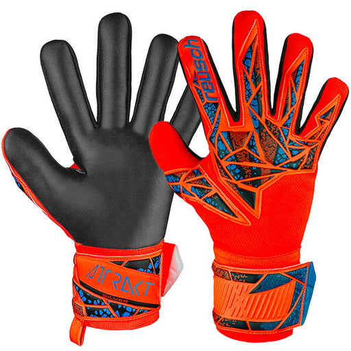 ロイシュreuschアトラクトシルバーNC5460255-2211サッカーGKグローブハイパーオレンジ