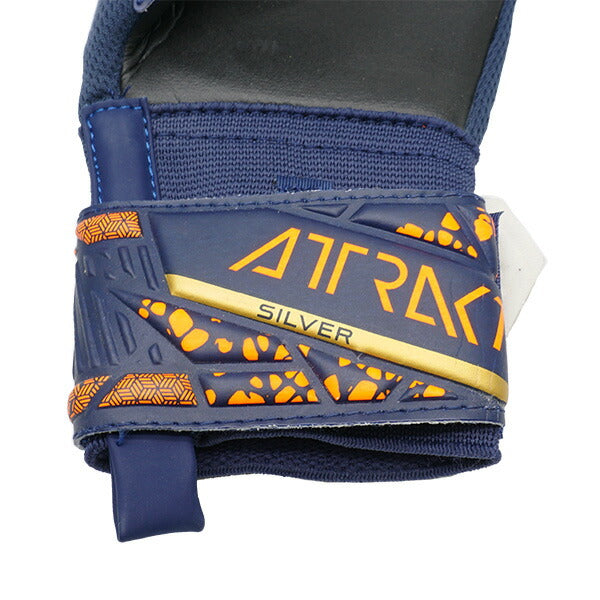 ロイシュreuschアトラクトシルバーNC5460255-4411サッカーGKグローブプレミアムブルー