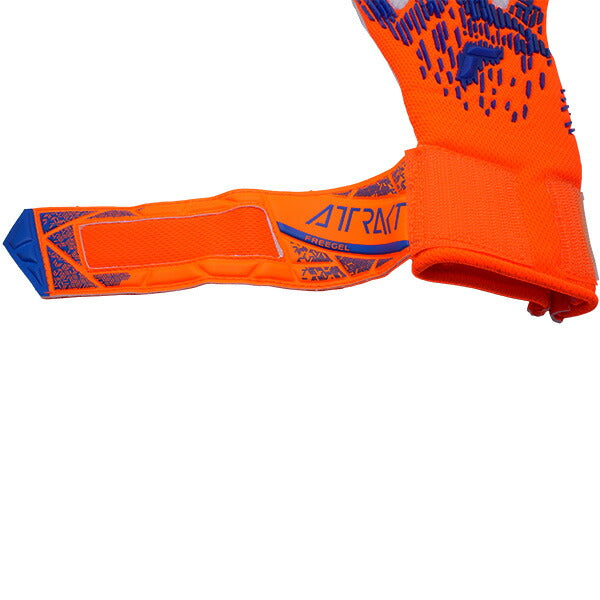 【ショップ限定エントリーでさらに+9倍】ロイシュreuschアトラクトフリーゲルシルバージュニア5462235-2210サッカーGKグローブハイパーオレンジ